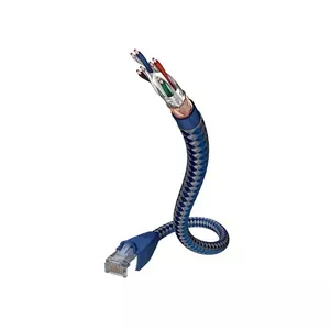Сетевой кабель Inakustik 00480303 RJ-45 Cat6 3 м Синий Серебристый