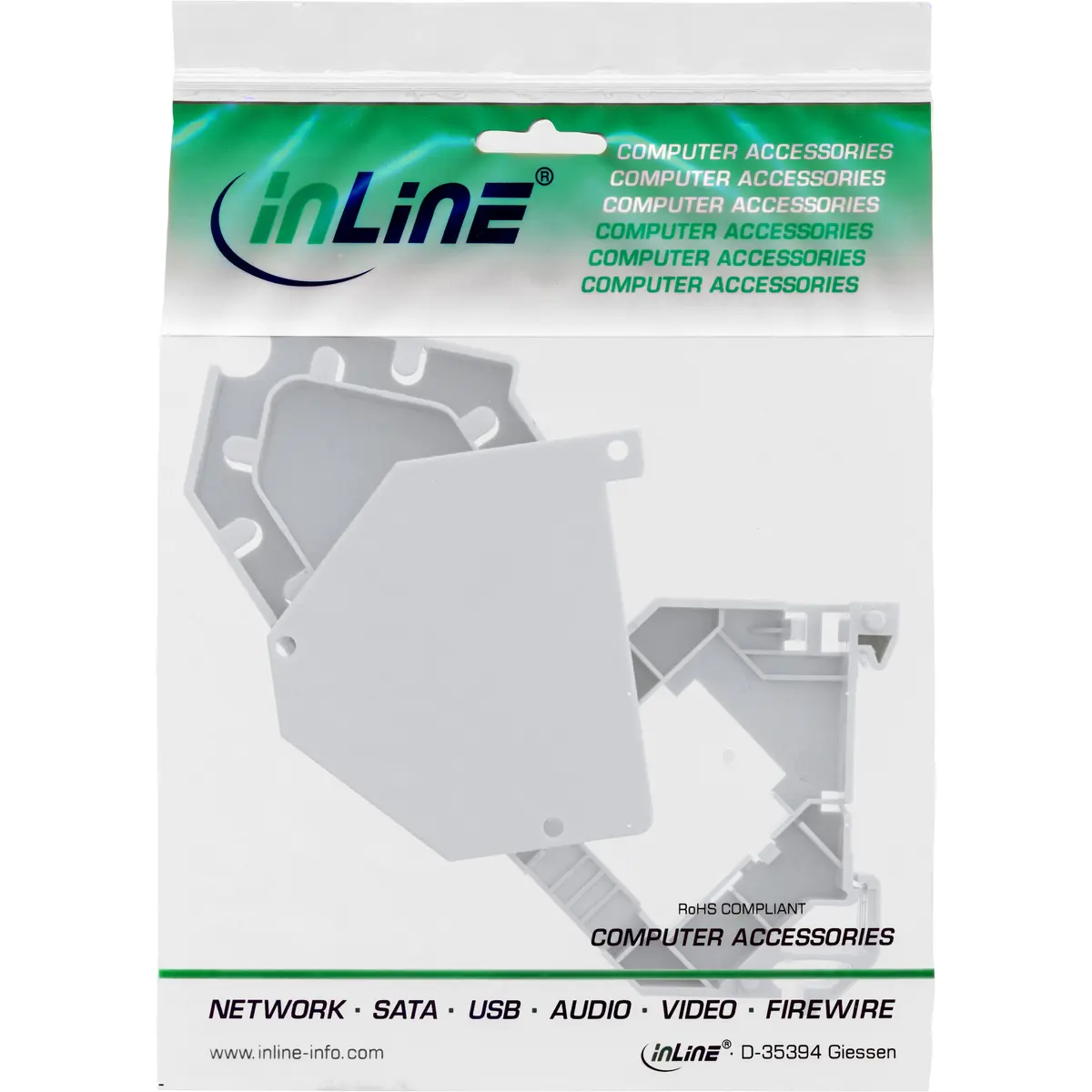InLine Keystone SNAP-In Fiber Держатель модуля 76203C Photo 4