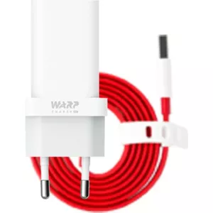 ONEPLUS - Warp Charger Schnellladegerät - 30W + 6A - Weiss - USB Ladegerät Original Netzteil (WC0506A3HK D301)