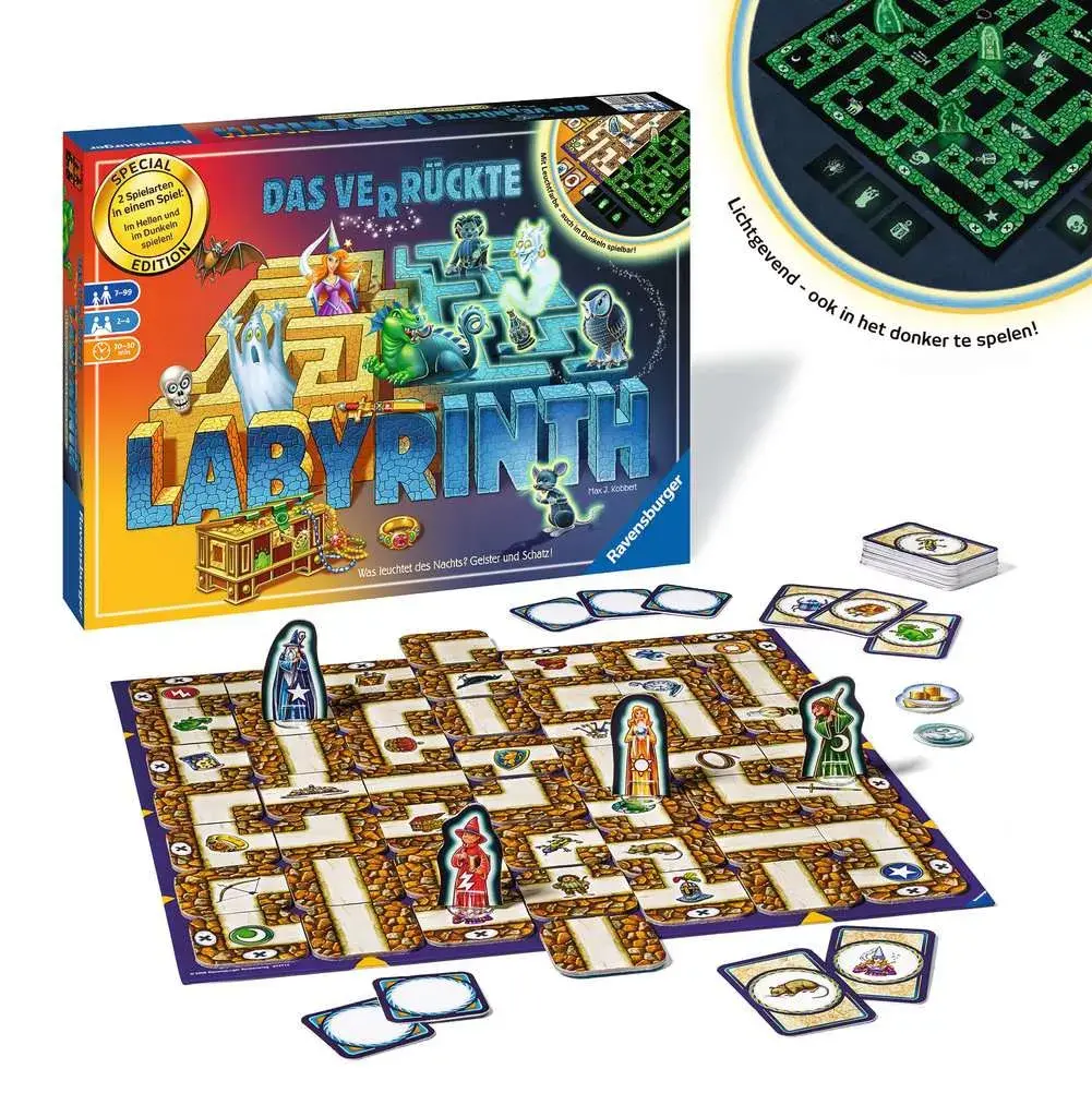 Настольная игра Ravensburger The Crazy Labyrinth 30th Anniversary Photo 2