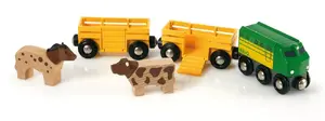 Vilciens Ravensburger BRIO Farm Train 33404 — lauku tēma, daudzkrāsains, no 0,3 līdz 99 gadiem