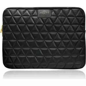 Laptop sleeve GUESS GUCS13QLBK 13-inch black quilted