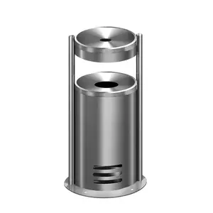 Ashtray Round Kerkmann 6291 Stainless Steel
