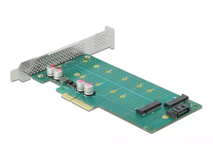 Paplašināšanas karte DeLOCK PCI Express x4 uz M.2 Key B + M Photo 3