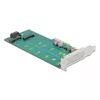 Paplašināšanas karte DeLOCK PCI Express x4 uz M.2 Key B + M Photo 4