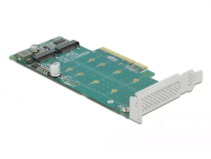 DeLOCK PCI Express x8 karte uz 2 x iekšējām NVMe M.2 Key M Photo 2