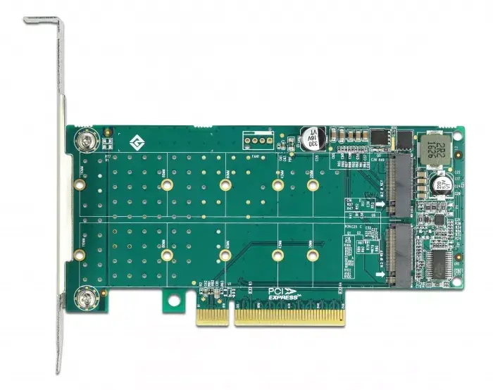 DeLOCK PCI Express x8 karte uz 2 x iekšējām NVMe M.2 Key M Photo 3
