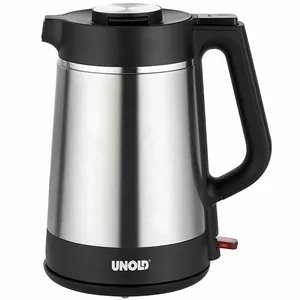 Electric kettle Unold 18715 1.5 L 1800 W Black Stainless steel