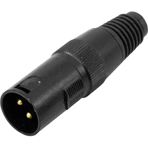 XLR-коннектор 3‑контактный Omnitronic 30208430 — аудио коннектор, 3 контакта