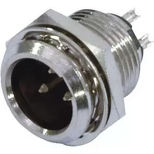 Mini XLR 3-pin connector Omnitronic 30200120 — compact audio connector for balanced signals