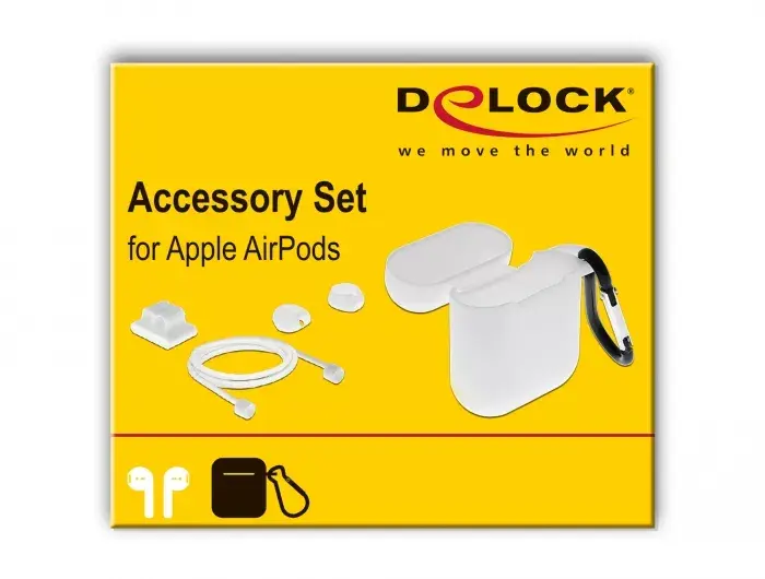 Korpuss DeLOCK Apple AirPods Accessory Set Photo 3