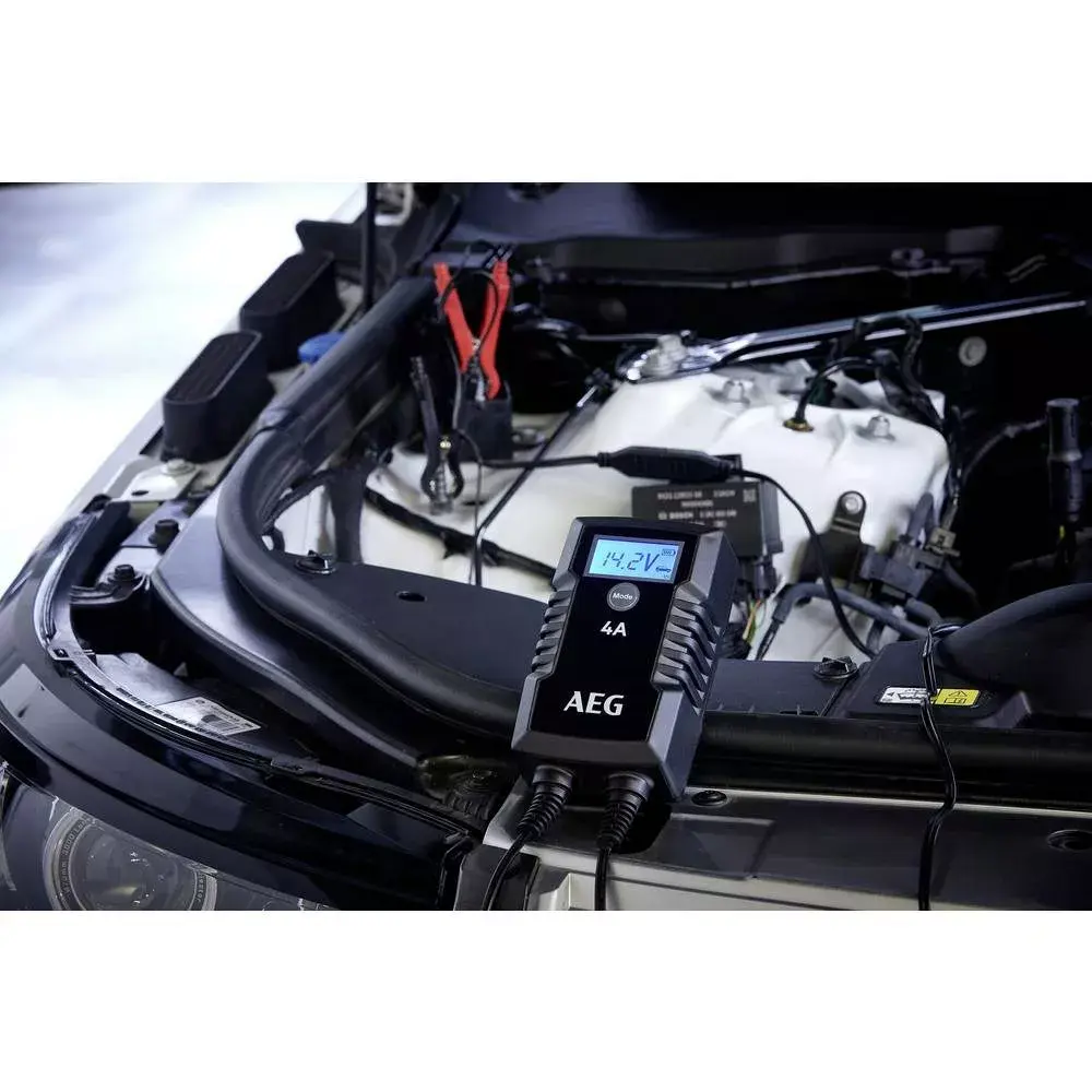 AEG LD4 10616 auto akumulatora lādētājs 6V/12V Photo 2