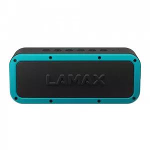Портативная стереоколонка Lamax STORM1 — 40 Вт RMS, Bluetooth, MicroSD, аккумулятор 6600 мА·ч, USB, чёрная