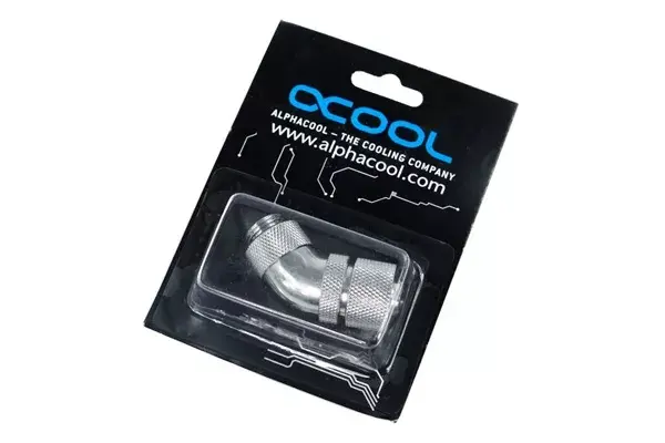 Соединитель шланга Латунь Хром Alphacool HF 13/10 Photo 4