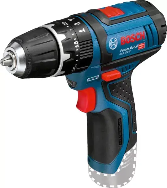 Pistol Grip Drill Bosch GSB 12V-15, 06019B690K Photo 2
