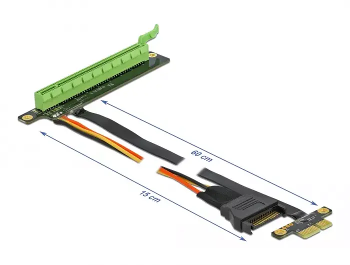 Riser karte DeLOCK PCI Express x1 uz x16 Photo 3