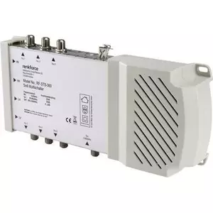 Multislēdzis Renkforce RF-STS-360, 5 ieeju (4 SAT + 1 zemes), modelis RF-4510558