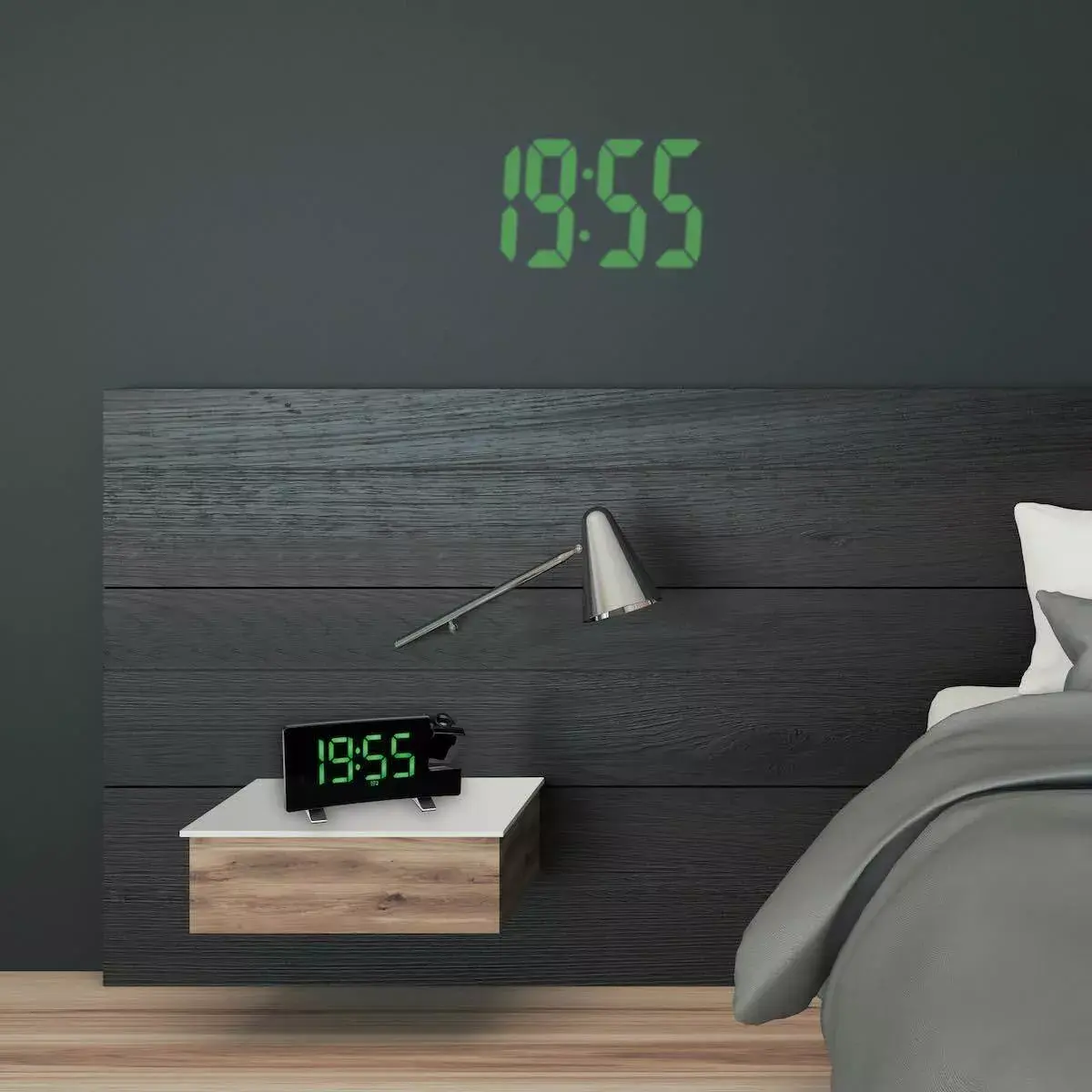 Digital alarm clock TFA-Dostmann Projection Photo 4