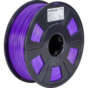 Renkforce RF-4511210 3D Printing Filament Polylactic Acid PLA 1.75 mm Purple