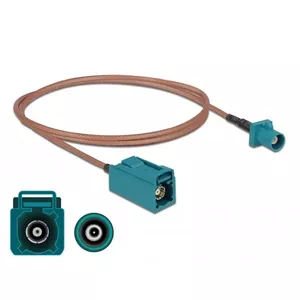 Кабель антенны FAKRA Z plug FAKRA Z jack RG-316 1 м DeLOCK