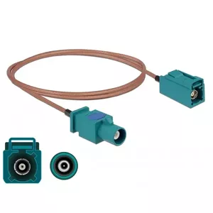 Antenna Cable FAKRA Z plug DeLOCK RG-316 1 m