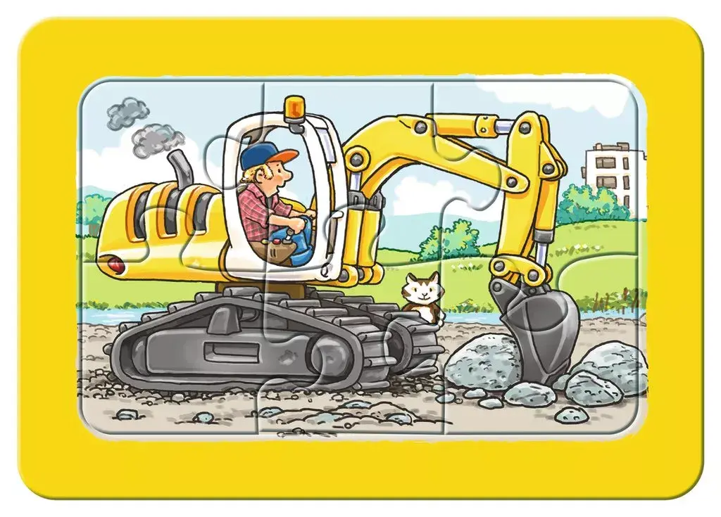 Ravensburger 06573 puzle — 6 gab. Transportlīdzekļi Photo 3