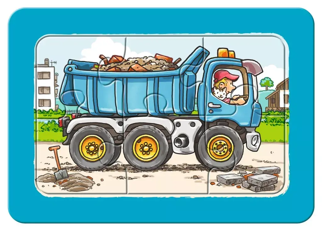Ravensburger 06573 puzle — 6 gab. Transportlīdzekļi Photo 4