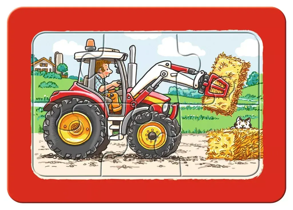 Ravensburger 06573 puzle — 6 gab. Transportlīdzekļi Photo 5