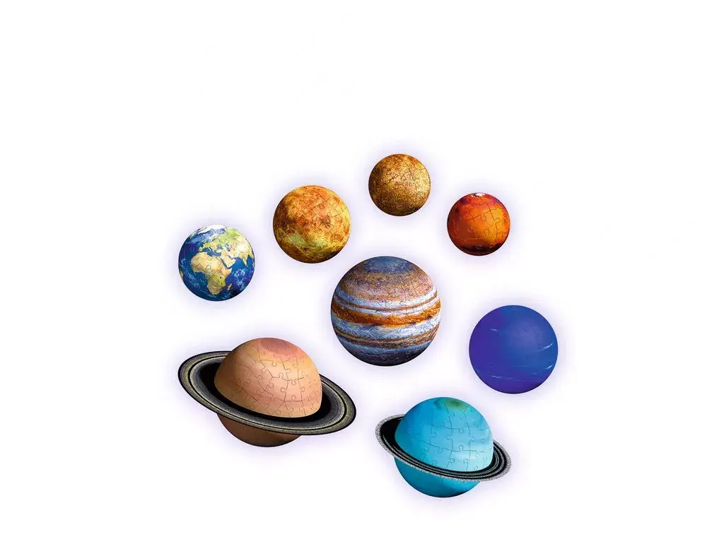 3D Puzle Ravensburger Planetārais Saules Sistēma Photo 5