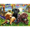 Ravensburger Puppy Picnic XXL puzle — 100 gab. Photo 2