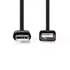 Nedis CCGT60010BK30 USB A–A kabelis, 3 m Photo 2