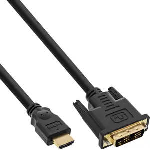 HDMI-DVI Cable InLine B-17662P 30pcs bulk pack