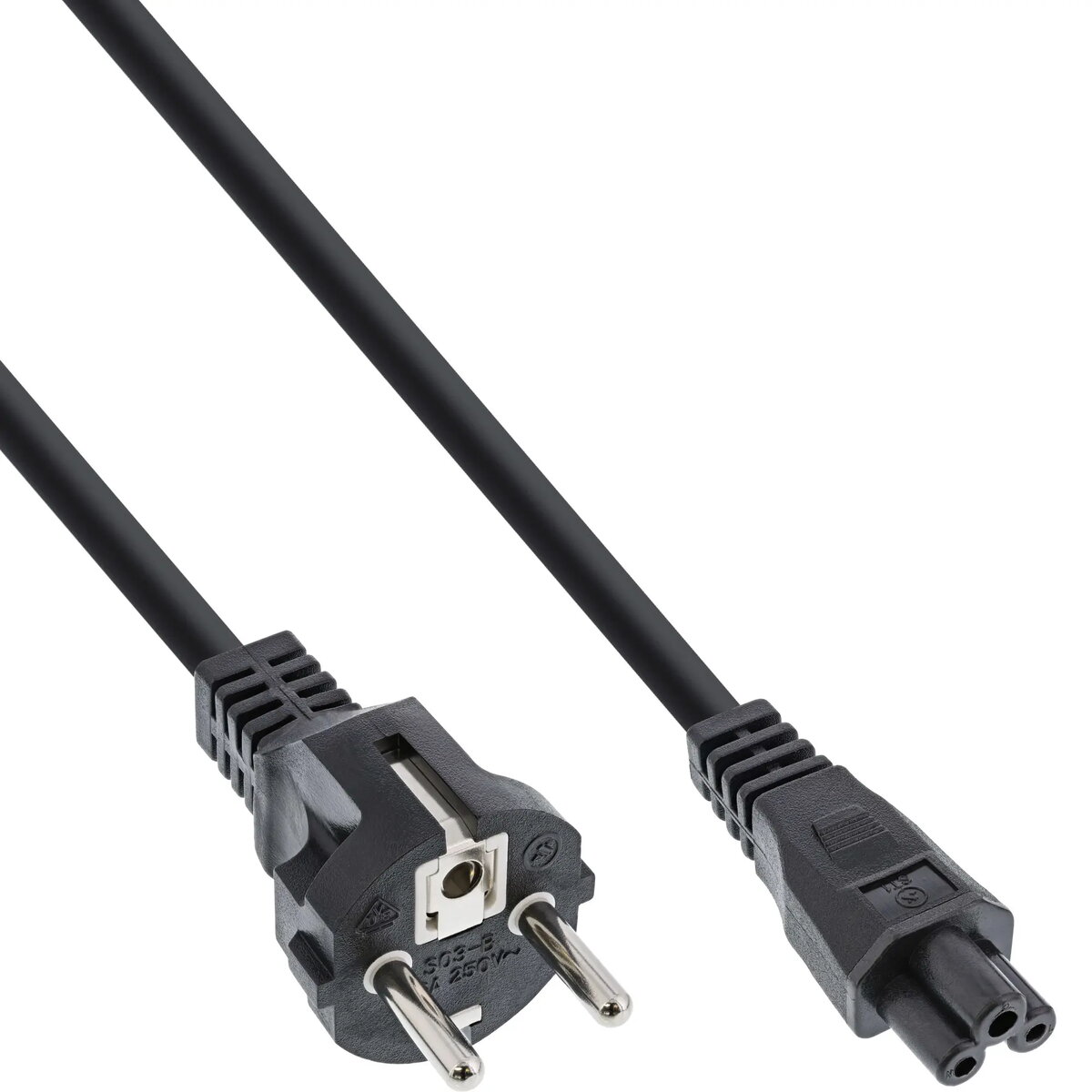 InLine Barošanas vads portatīvajam datoram Bulk-Pack