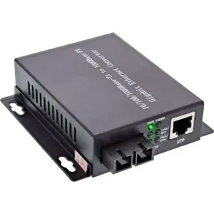 Медиа-конвертер InLine 10/100/1000Mb/s TP to FO SC Duplex MM 550m