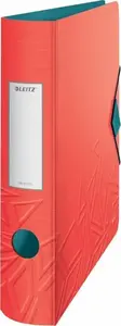 Ring binder LEITZ Esselte-Leitz Active Urban Chic A4 6.5 cm red