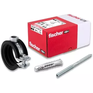 Хомут для труб FISCHER FGRS 20-24 с дюбелями, 10 шт.