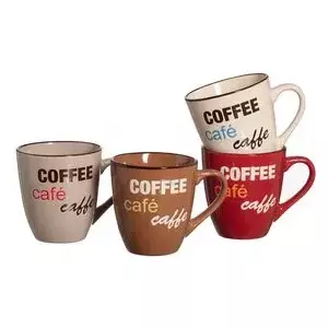 Ceramic Coffee Mug ritzenhoff & breker Coffee Talk 0.39 L Dishwasher Safe