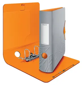 LEITZ 1116-00-88 Sviras ātršuvējs Active Urban Chic A4 82mm pelēks plastmasas