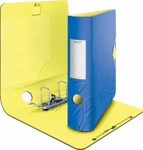 Ring Binder LEITZ Active Urban Chic A4, 8.2 cm spine, blue