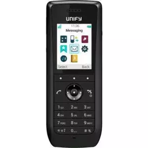 Unify OpenScape WLAN Phone WL4 Plus klausule, VoWLAN tālrunis ar SIP programmatūru, sakaru sistēmas SIP funkciju izmantošanai, L30250-F600-C328, produktu kategorija MOBIDEVI, NPF (L30250-F600-C328)