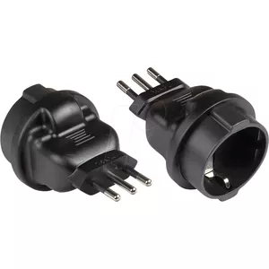 Power Plug Adapter Type L IT Alcasa PA-6502S