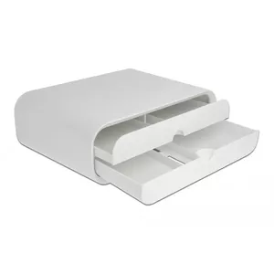 Monitor Stand DeLOCK 18325 with two Drawers white