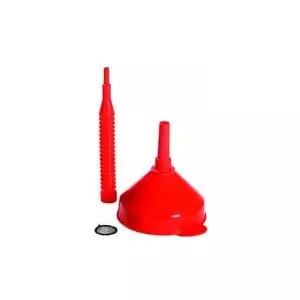 Funnel IWH Model 3007 — polyethylene, diameter 195 mm, orange
