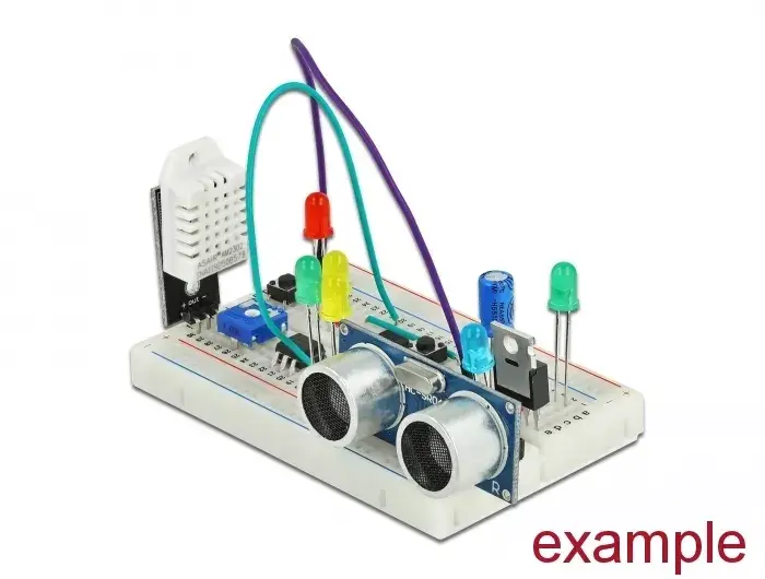 Breadboard DELOCK 18314 — solderless prototype board Photo 3