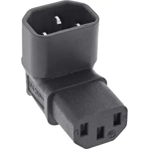 Power supply adapter IEC 60320 C14/C13 InLine 16723F