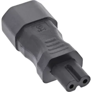 InLine Power supply adapter IEC 60320 C14 / C7 16723C