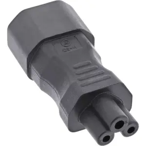 Power supply adapter InLine 16723B IEC 60320 C14 / C5 3-pin