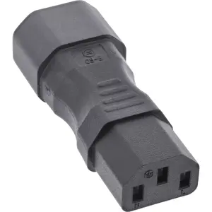 Адаптер питания InLine IEC 60320 C14 / C13 16723A