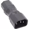 InLine barošanas adapteris IEC 60320 C14 / C13 16723A Photo 2