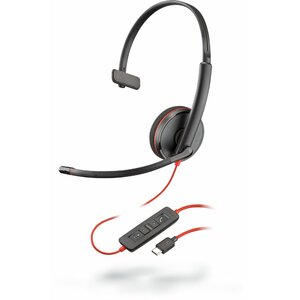 POLY Blackwire C3210 Headset Head-band USB Type-C Black